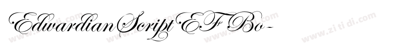 EdwardianScriptEF Bo字体转换 EdwardianScriptEF Bo字体转换